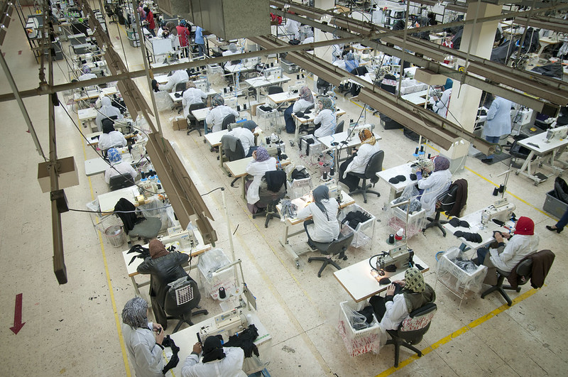 Textile factory, Jordan