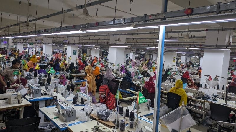 Garment Factory in Bangladesh