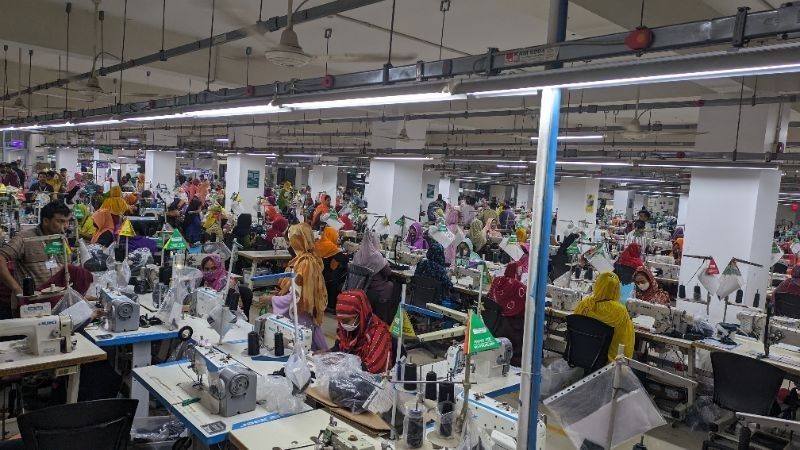 Garment Factory in Bangladesh
